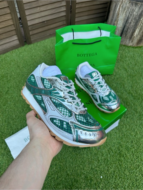 Bottega Veneta Other - Bottega Veneta Orbit Sneaker “Biliard Silver”